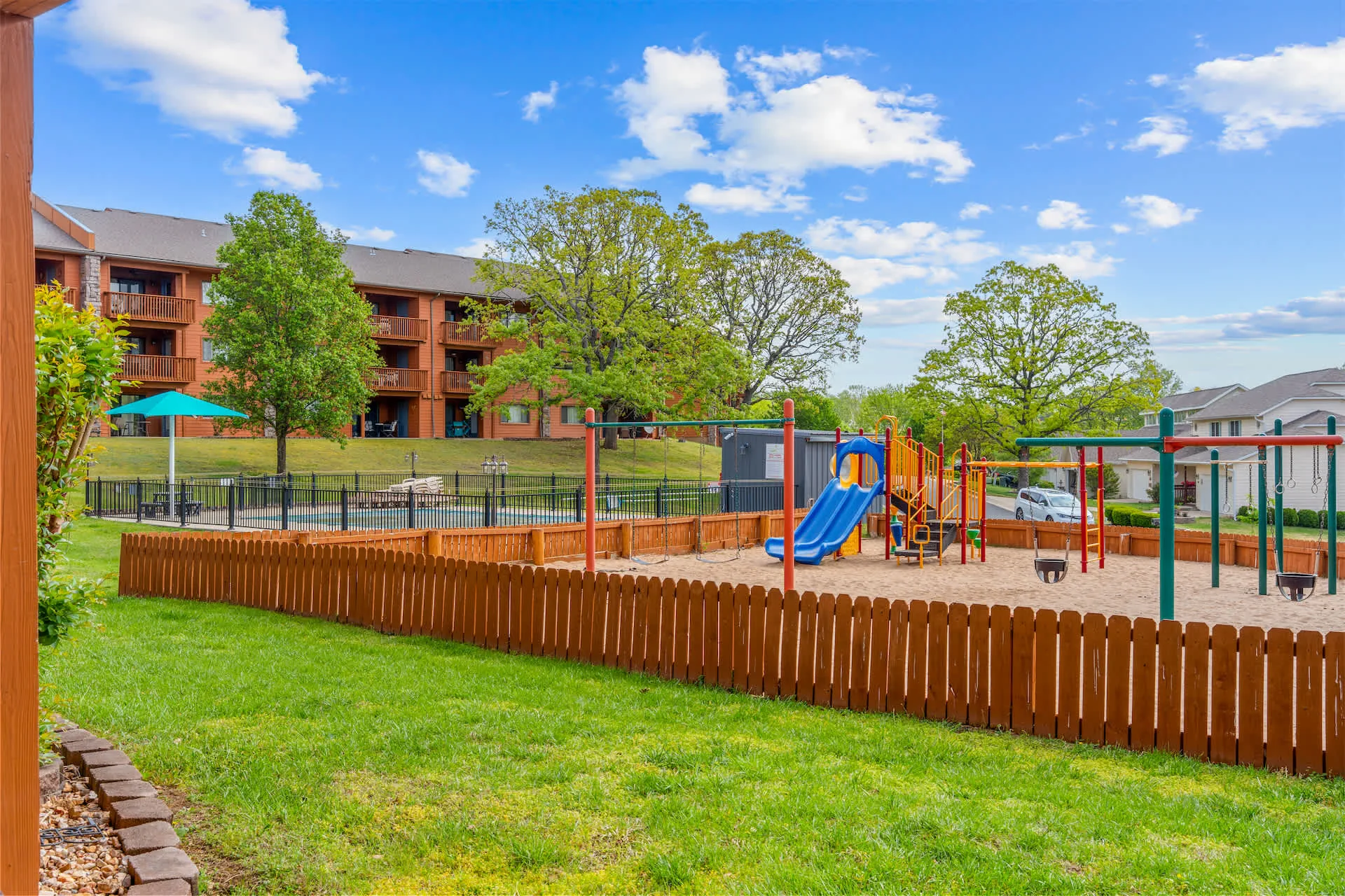 Playground and Pool