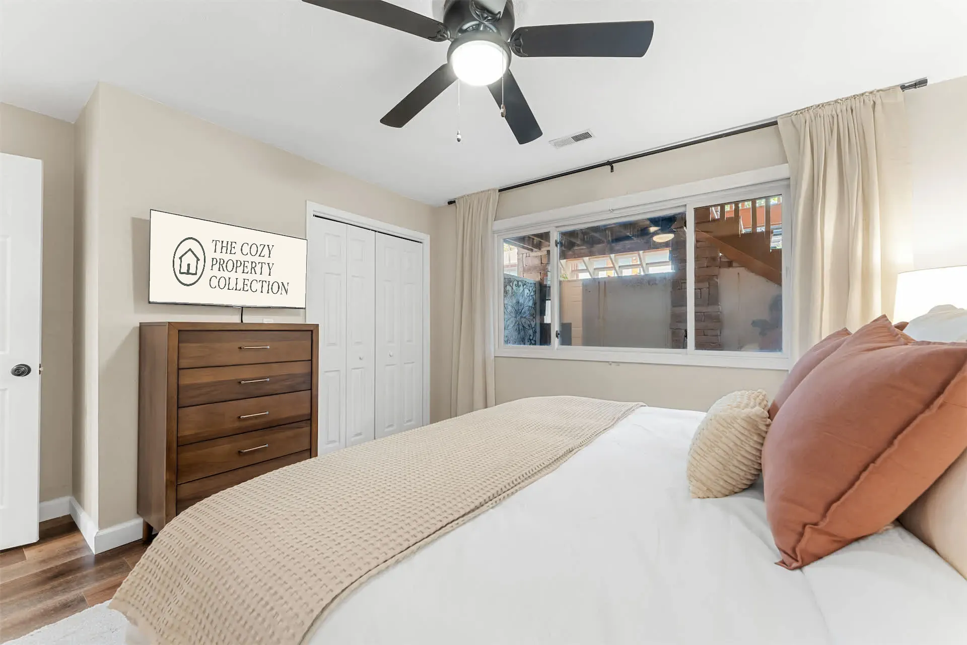 Secondary Bedroom Back View